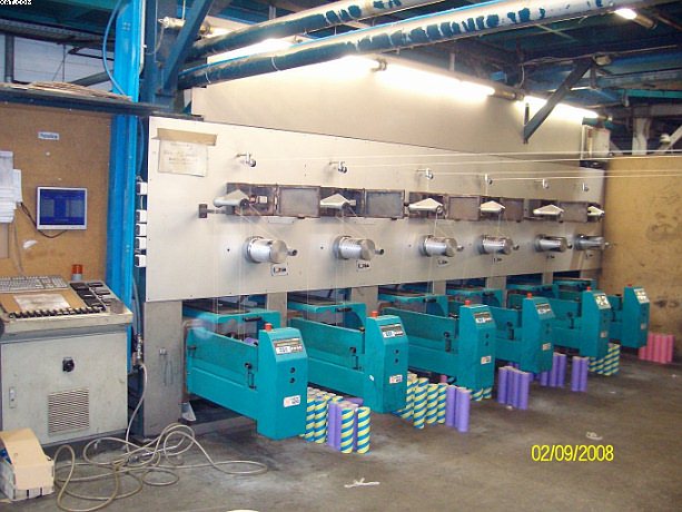 PLANTEX BCF Filament Line, 1998, tri-color, 150-288 kg/hr,